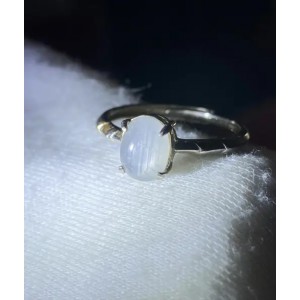 星光蓝宝石戒指